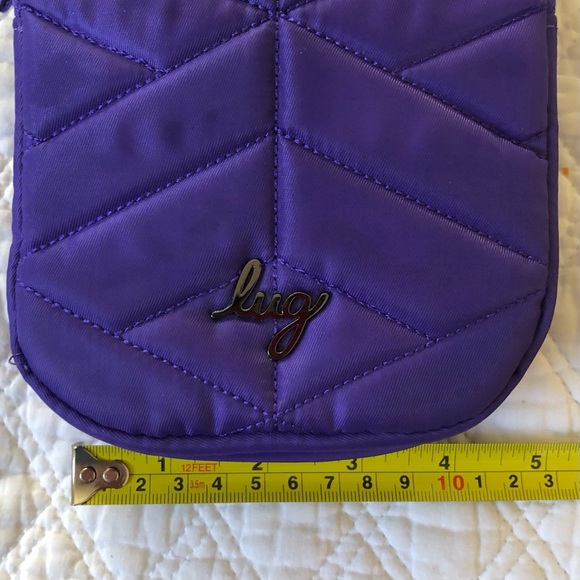 Lug Skeeter Mini Purple Quilted Crossbody